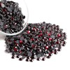 BEADSLAND 1600PCS Hotfix Rhinestones Bulk, Red Rhinestones for Crafts Clothes,Hotfix