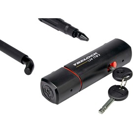 TRELOCK 2232025923 4016167067448 Steel Arch Lock U4 83x152 Diameter: 14mm, Black, 150 mm