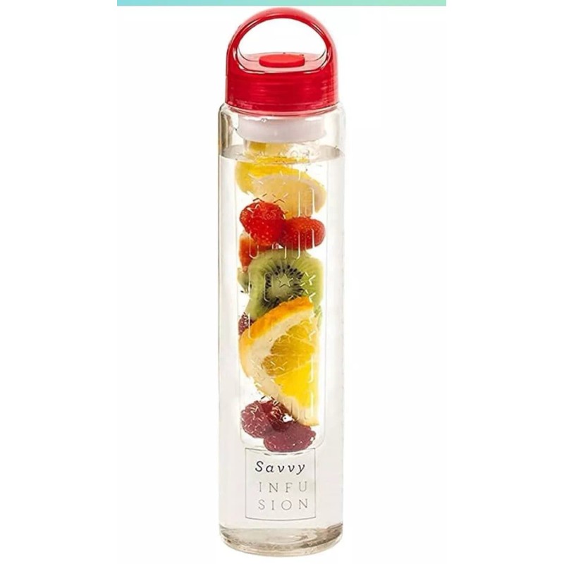 Savvy outdoors Infusion Fruit Infuser Water Bottle - BPA Free