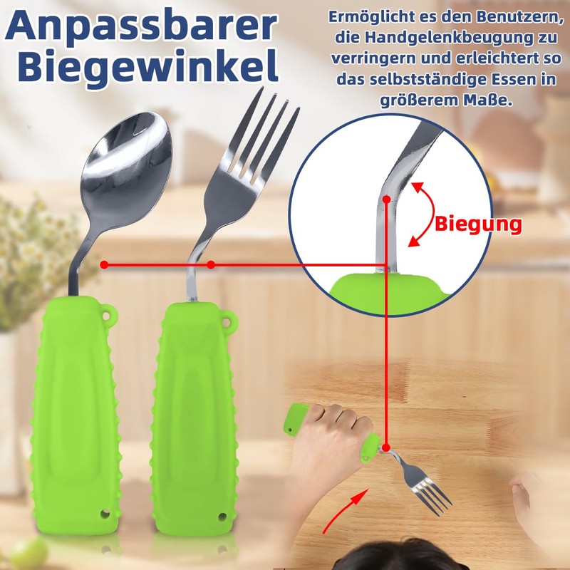 Adaptive Utensils Weighted Cutlery for Trembling and Parkinson's Patients Utensils