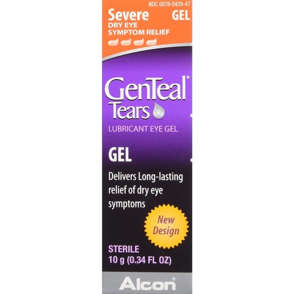 GenTeal Tears Sterile Lubricant Eye Gel, .34 Ounces