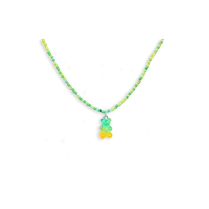 EXINOX Original Fun Colourful Gummy Bear Necklace Original Gift for