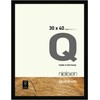 nielsen Quadrum Photo Frame, 30x40cm Wood Picture Frame, Black Photo