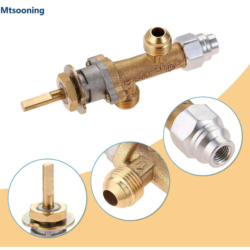 Mtsooning Low Pressure LPG Propane Gas Fireplace Fire Pit Flame