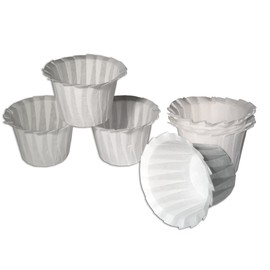 Ekobrew Universal Optional Paper Filters for Refillable K-cups for Keurig Brewers, 300 Count