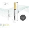 Envase Pet Rimel 6 Ml Tapa Dorada E Inserto Mayoreo