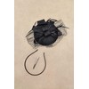 BABEYOND Fascinator Hat Veil Feather Fascinators Hair Clip Tea Party