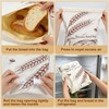 2-Pack Beeswax Bread Bags & 3 Wraps for Sourdough &