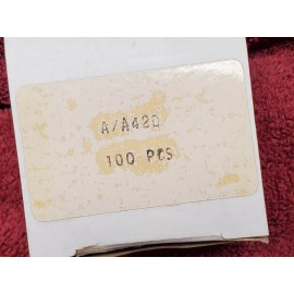 unknown Box Of 100, 1/8" x 1/4" Alum. Pop Rivets, Alum. Mandrel
