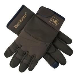 Deerhunter Discover Gloves Beluga X-Large Brown - Hunting gloves warm grip for Men