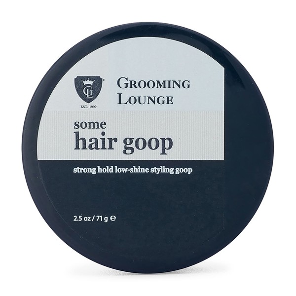 Grooming Lounge Some Hair Goop - Provides Texture, Strong Hold and Low Shine - Can Create any Style - Pliable for All-Day Touch Ups - Imparts Zero Crispiness - No Parabens - Cruelty Free - 2.5 oz