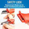 Jonard Tools KN-300INS Insulated Cable Dismantling Knife with Blade Guard,