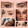 MisFun Eyebrow Pencil, 2-in-1 Dual-Ended Microblading Eyebrow Pencil, Smudge-proof Eyebrow