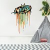 Nerf Sticker - Dripping Logo Decal Wall Art (60cm Height