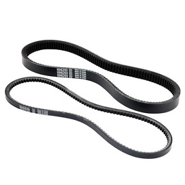 Roykaw Club Car DS Precedent Drive Belt and Starter Generator Belt Kit Fit Golf Cart DS 1997-UP and Precedent 2004-UP, Replace 101916701, 1016203