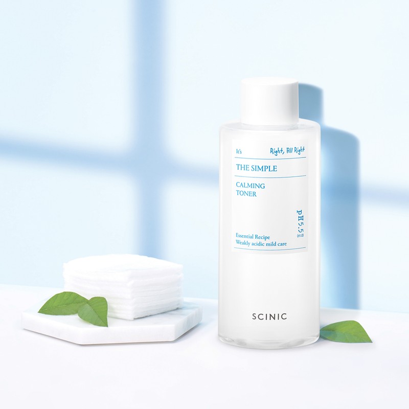 Scentnic SCINIC The Simple Vegan Calming Toner for Sensitive Skin