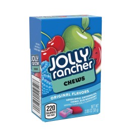 Jolly Rancher Chewy Candy, Bulk Assorted Flavors, 2.06 Ounce (Pack of 12)