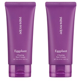 Papa Recipe Eggplant Clearing Sun Cream SPF50+ PA++++, 50ml, 2 pcs / 파파레서피 가지 클리어링 선 크림 SPF50+ PA++++, 50ml, 2개