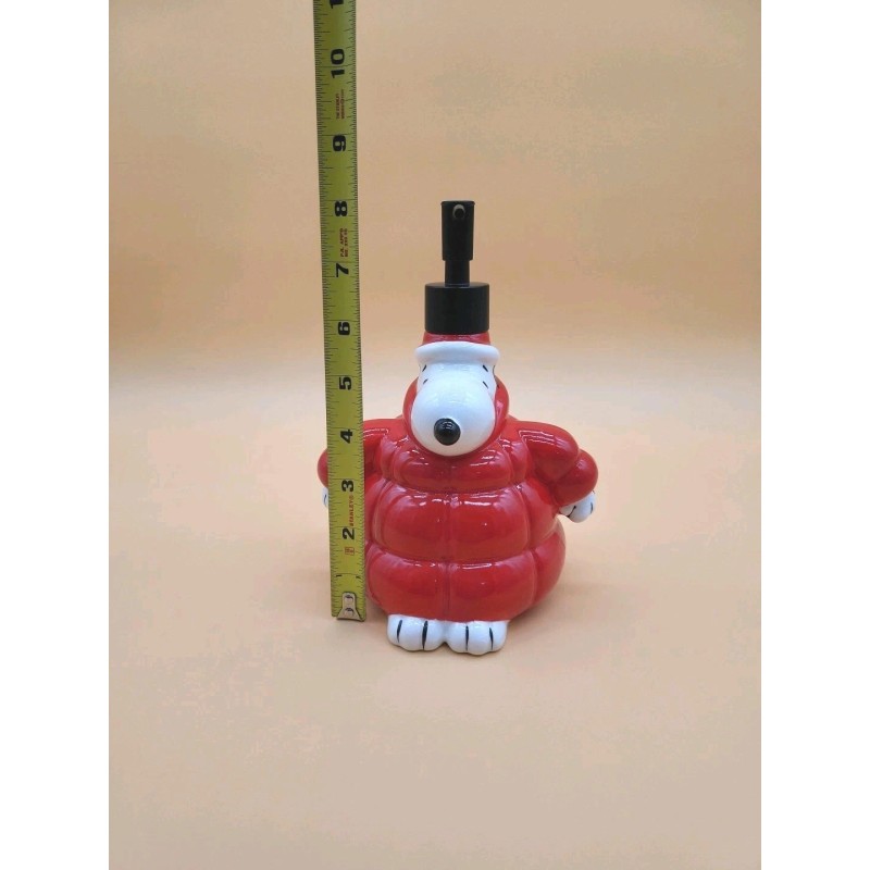Zrike Peanuts New 2025 Zrike Snoopy Puffer Jacket Soap Dispenser