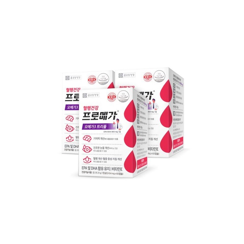 Chong Kun Dang Health Promega Memory Omega 3 Triple Enteric
