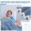 SmoothNovelty 4 Pcs Hospital Bed Sheets Set, Soft Knitted Standard