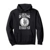 Metal Detecting Retirement Plan Funny Compass Beach Combing Pullover Hoodie