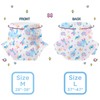 CutiePlusU Adult Nappies, Pack of 2, Disposable Incontinence Briefs with