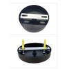 Ceiling Canopy 100 x 20 mm, Metal Junction Box, 1