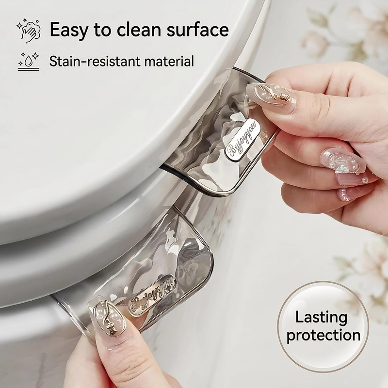2 PCS Toilet Seat Lifter tab, Toilet Seat Handle to