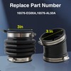 FUSCH Set of Air Intake Resonator Hose Tube Boot Duct