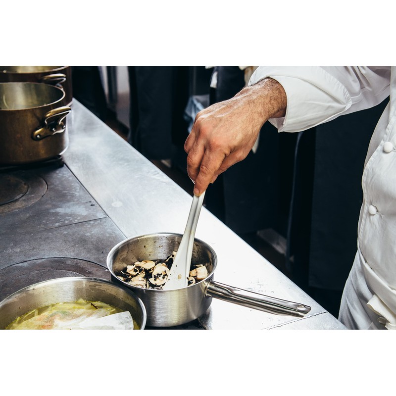 Matfer J074 Exoglass Spatula, 12" , White