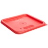 Cambro SFC6 CamSquares Winter Rose Polyethylene Lid for 6 qt