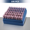 Ueetek 3 mm shanks, 100 pieces, grinding mandrel-mounted sanding /