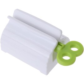 1Pc Automatic Toothpaste Squeezer Multifunction Rotate Tube Press Manual for Facial Cleanser Dispenser with Daily Living Tube Squeezing Aids for Seat Stand Holder Bathroom Accessories