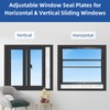 Portable Air Conditioner Window Kit,2-in-1 Universal Window Seal for 5.1"/5.9"