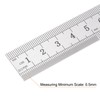 HARFINGTON 2 in 1 Stainless Steel Ruler with Scriber Block