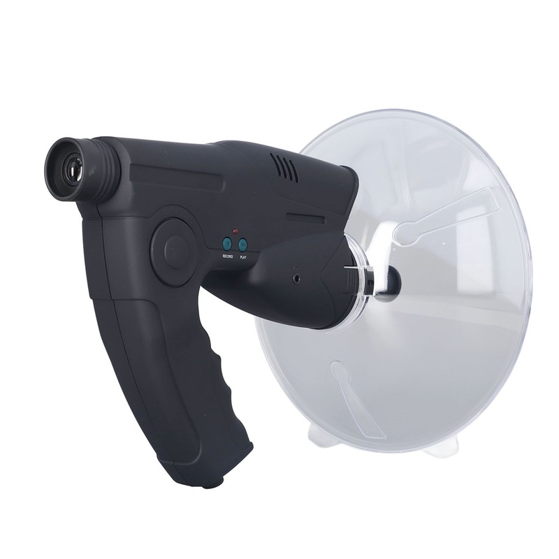 Bird Watching Instrument Low Energy Consumption ABS Engineering Plastic Black