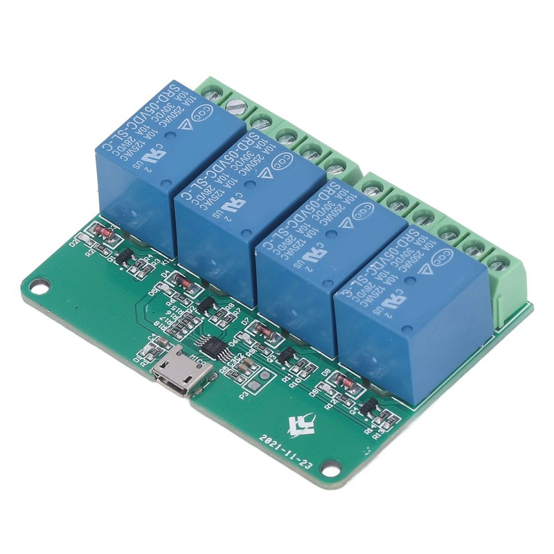 4 Channel Relay Module 5V for HID Drive Free USB