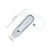 Business Headphones Single Wireless Earphone with Dual Mic CVC8.0 Noise