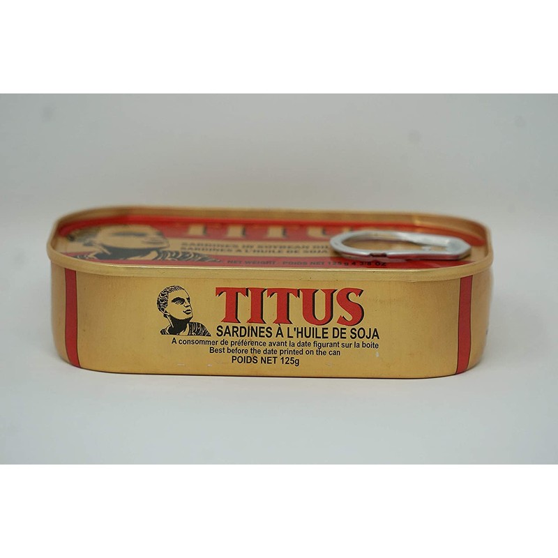 Titus Sardines in Vegetable Oil Pack Of 5 (5 x