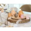 Set of 4 Easter egg candles, Easter candles, candles as