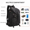 TINYAT Hiking Backpack for Men and Women, Water Resistant Travel