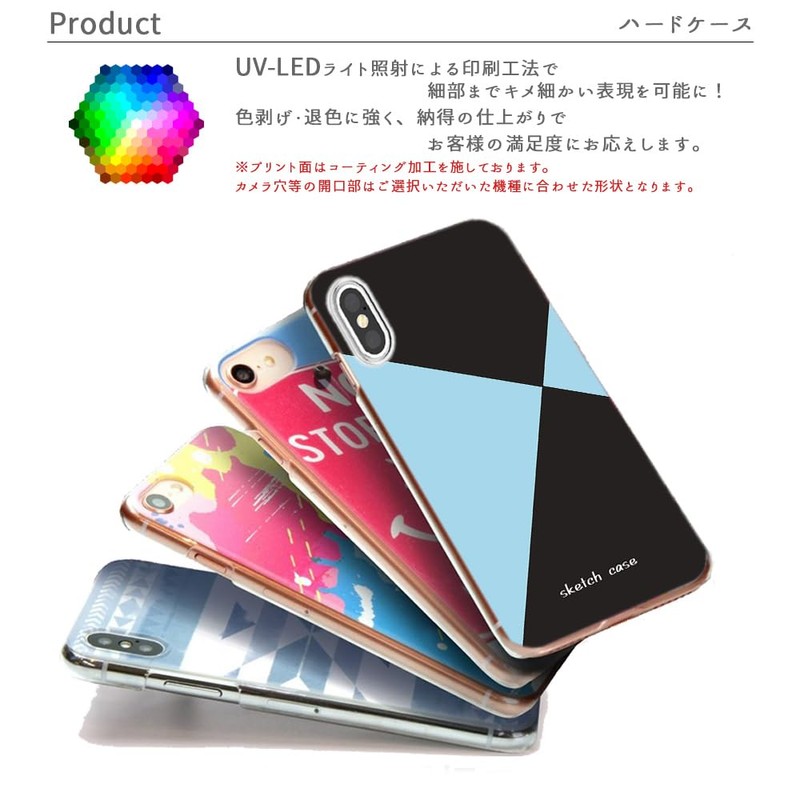 Galaxy A36 5G 用 SM-A366 ギャラクシーA36カバー5G スマホケース スケッチ風 シンプル柄 ブルー×グラフィット