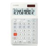 CASIO JE-12E-WE Compact Ergonomic Desk Calculator 12-Digit