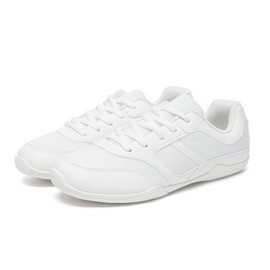 Danzcue Cheer Shoe, White, 8 M