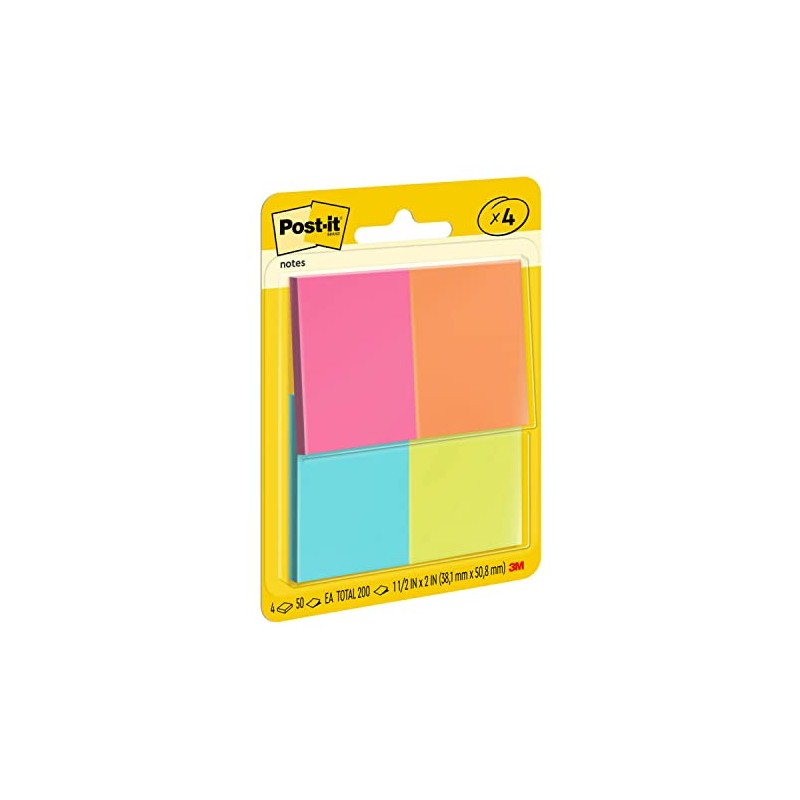 3M Post It Notas Adhesivas Style Hojas + 3M Post-it