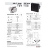 HRB-PS50IR110V, Buzzer, 30mm Panel Hole, 80dB, Intermittent Sound, IP40, 110V