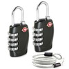 Aspensport TSA Lock, Travel, Luggage, Suitcase, Cable Lock, Combination Lock
