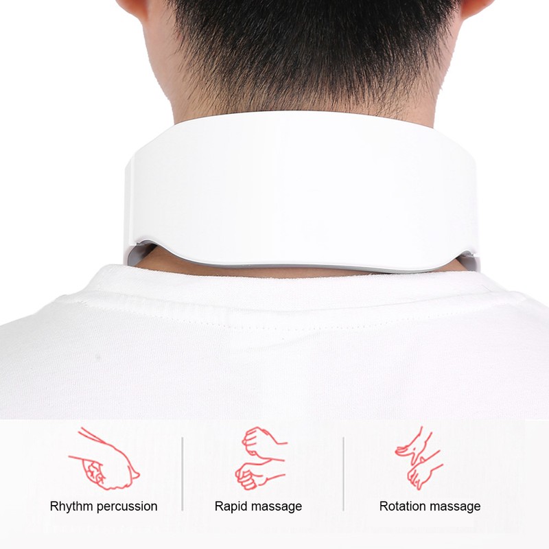 Wireless Neck Massager 9 Gears Adjustment Electric Cervical Vertebra Care
