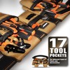 COMOWARE Tool Belt for Electricians & Construction Workers, Adjustable Heavy